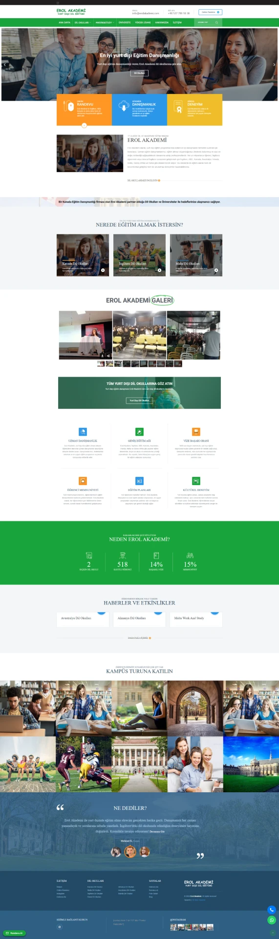 Yurt Dışı Dil Eğitim Danışmanlığı