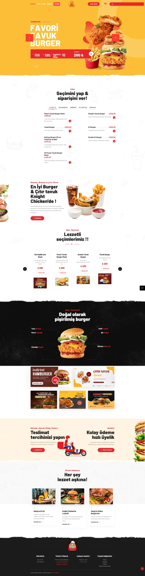 KnightChicken web sitesi