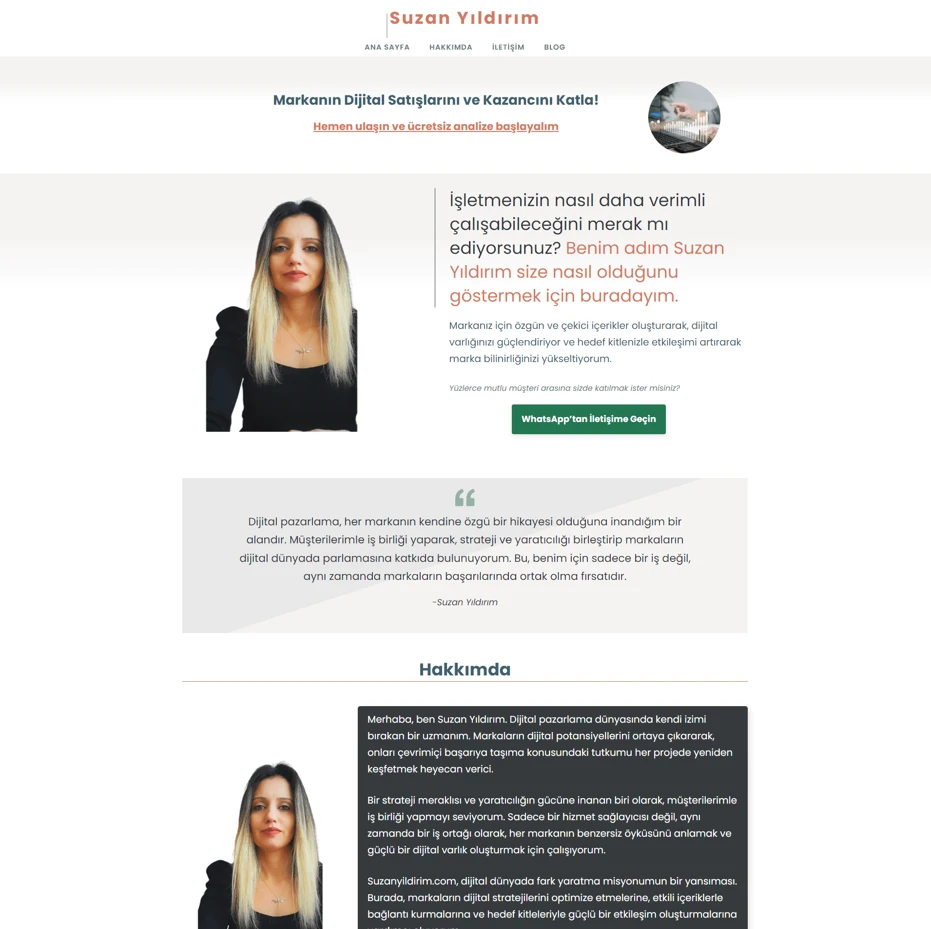 Suzan Yıldırım web sitesi